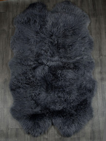 Slate Quad Sheepskin Rug