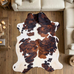 Cowhide Rug FEB26-045 (230cm x 210cm)