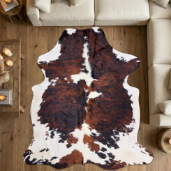 Cowhide Rug FEB26-057 (210cm x 200cm)