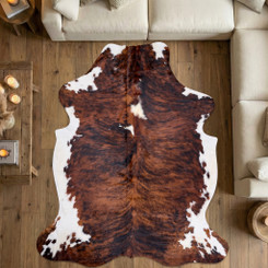 Cowhide Rug FEB26-058 (220cm x 200cm)