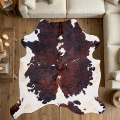 Cowhide Rug FEB26-066 (200cm x 210cm)