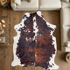 Cowhide Rug FEB26-069 (210cm x 190cm)