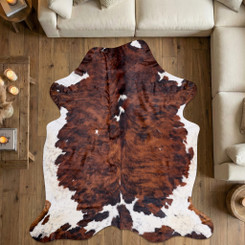 Cowhide Rug FEB26-077 (210cm x 200cm)