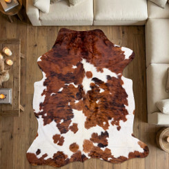 Cowhide Rug FEB26-093 (200cm x 180cm)