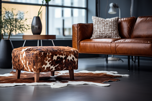 Cowhide Furniture is Practical and Stylish 