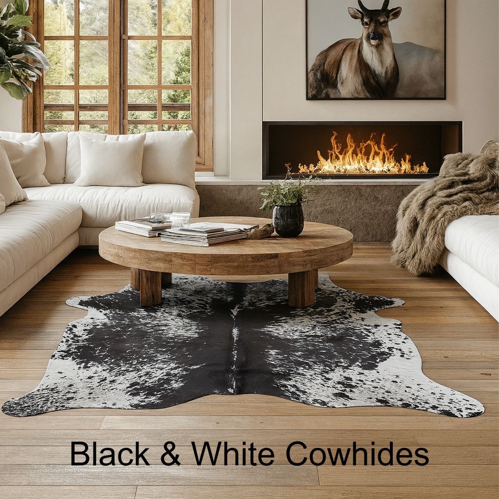 Black & White Cowhides