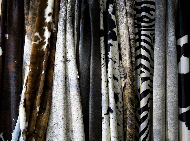 Rich Colours and Prints Of Cowhide Rugs London Cows