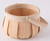 Small Round Natural Woodchip Wooden Decorative Storage Basket with Handle Small Round Natural Woodchip Wooden Decorative Storage Basket with Handle