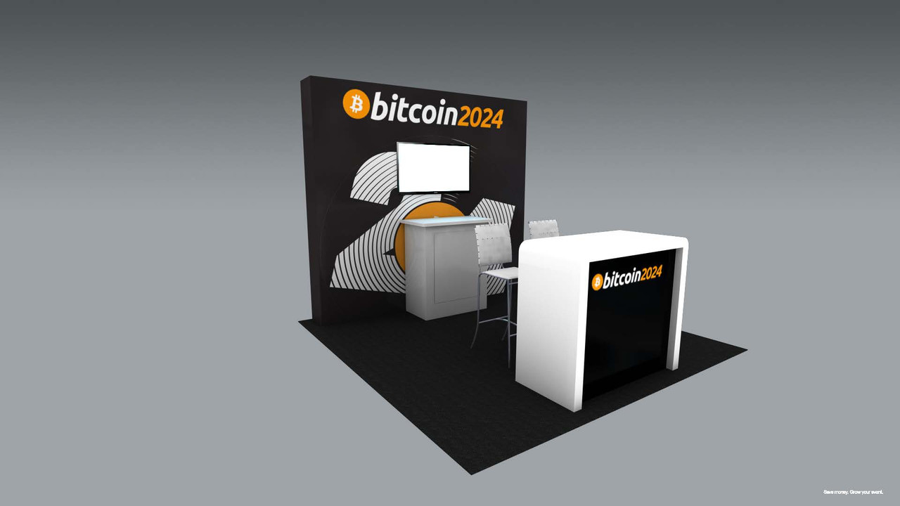 10' x 10' Small Booth - BITCOIN 2024