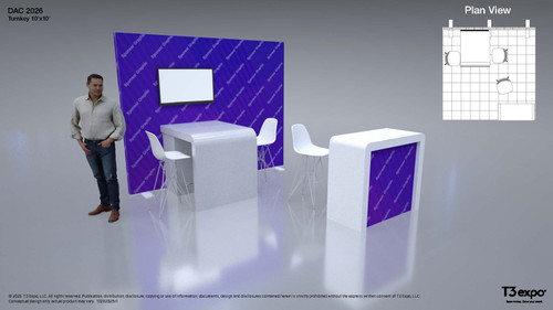 10'x10' Exhibitor Turnkey Package – DAC 2026