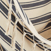Hammock Chair with Tassel Fringe - Nautical Stripes