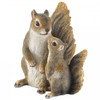 Mommy And Baby Squirrel Garden Figurine