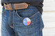 Texas Flag Pocket Clip Keychain