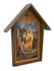 St. Joseph Patron of the Universal Church Deluxe Poly Wood Outdoor Shrine