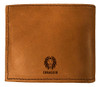 CORAGGIO Lilies and Sparrows Bi-Fold Leather Wallet