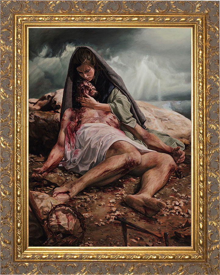 Pieta by Jason Jenicke Framed Art - Catholic to the Max - Online