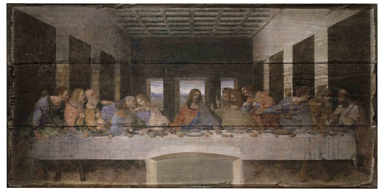 Rustic Last Supper Last Supper by Da Vinci Rustic Wood Plaque - Catholic to the Max ...