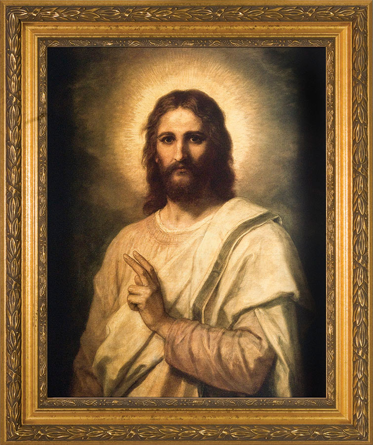 Figure of Christ Framed Art Catholic to the Max Online Catholic Store