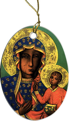 Our Lady of Czestochowa Ornament - Catholic to the Max - Online ...