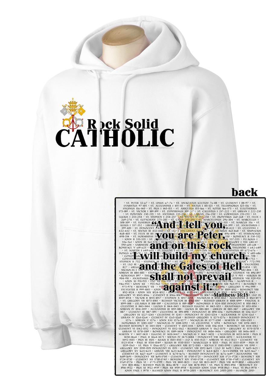 Rock Solid Catholic Hoodie