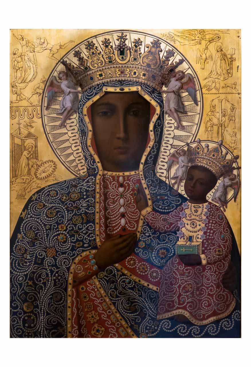 Black Madonna Of Czestochowa Print