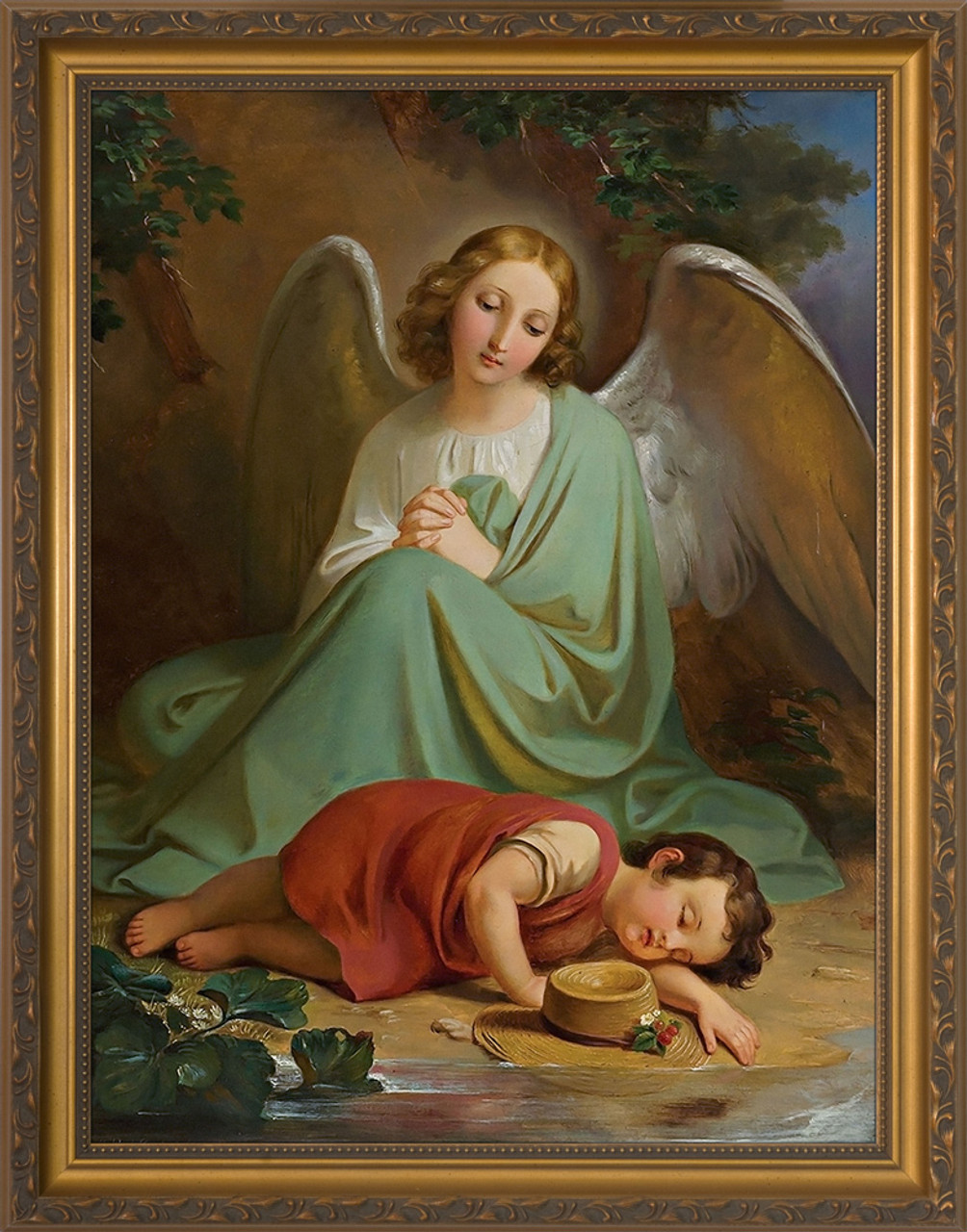 paintings of guardian angels