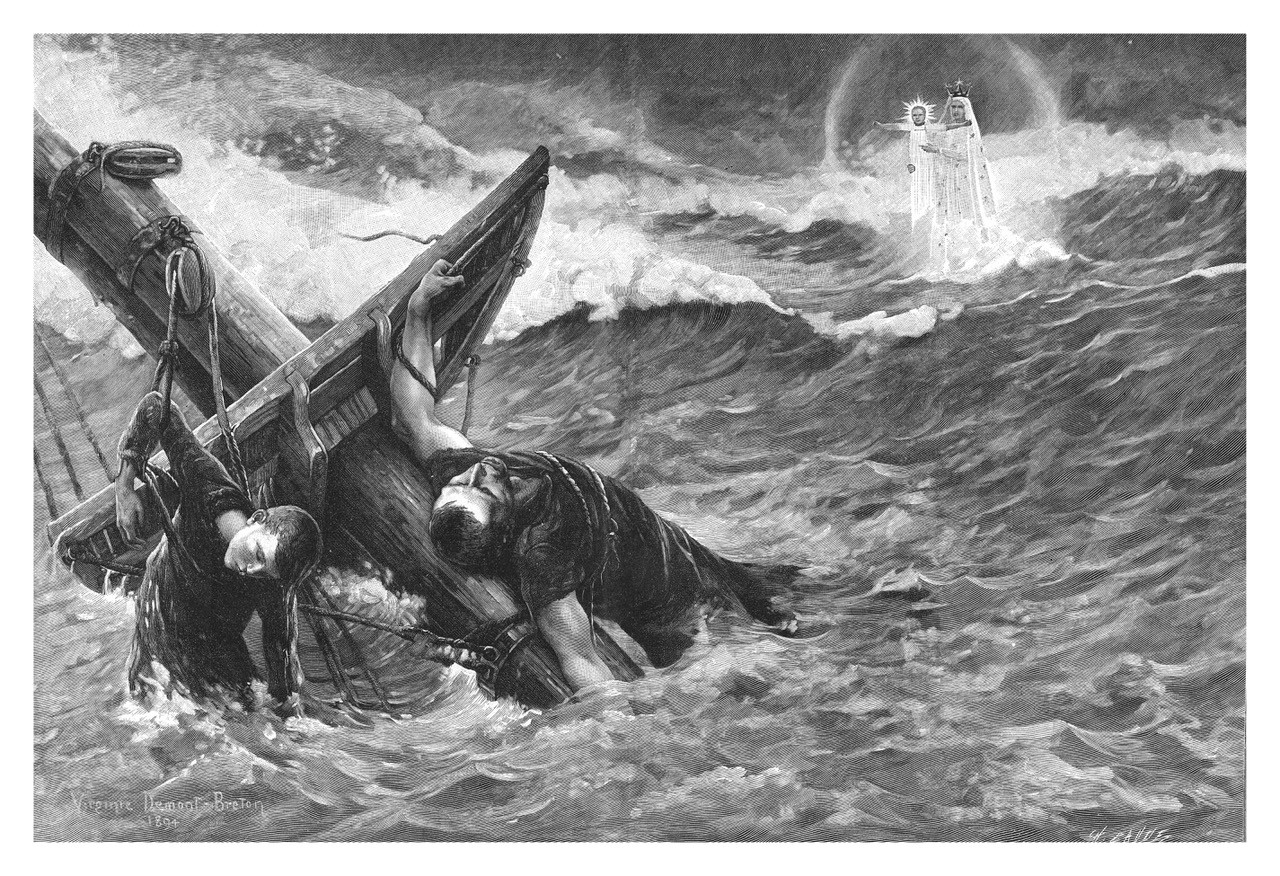 Star of the Sea by Virginie Demont-Breton Print - Catholic to the Max ...