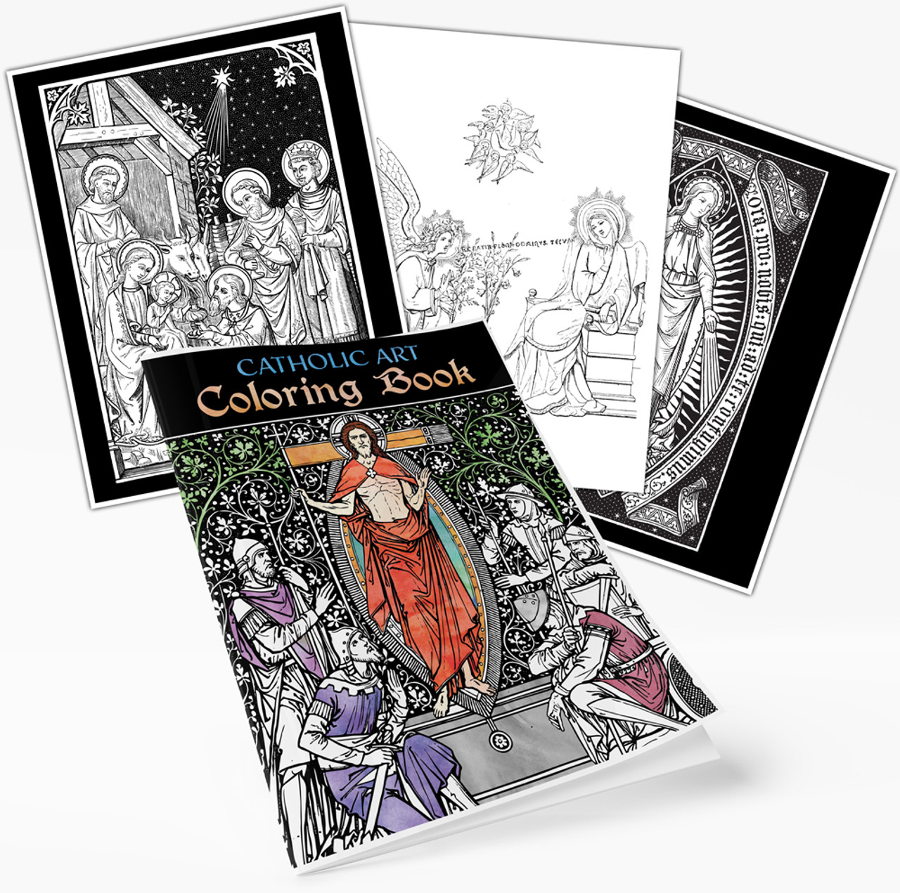 Verses for Catholic Women: A Catholic Coloring Book Devotional