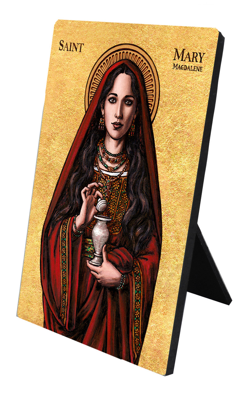 Theophilia St. Mary Magdalene Desk Plaque - Catholic to the Max
