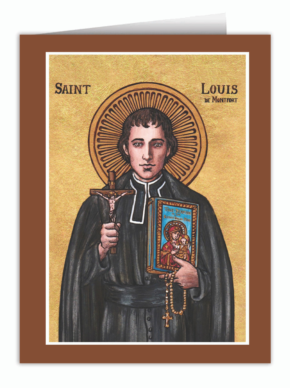Theophilia St. Louis de Montfort Note Card - Catholic to the Max