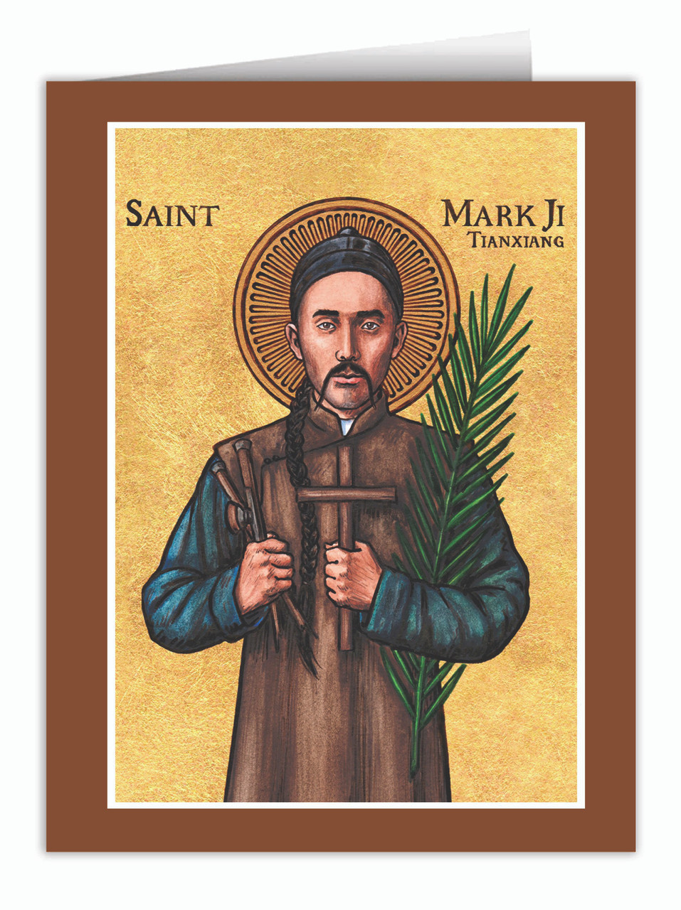 Theophilia St. Mark Ji Tianxiang Note Card - Catholic to the Max