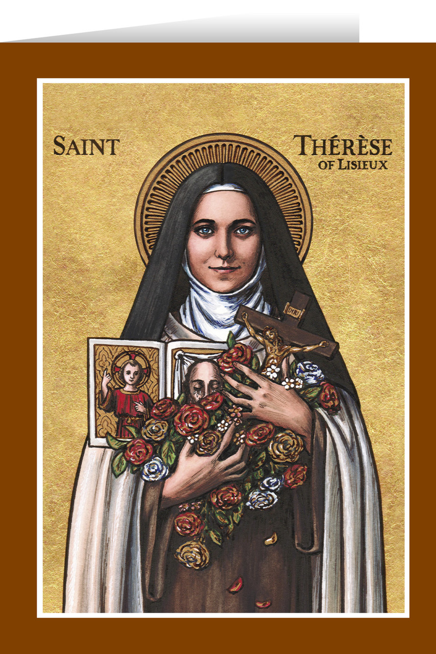 Theophilia St. Therese of Lisieux Greeting Card - Catholic to the