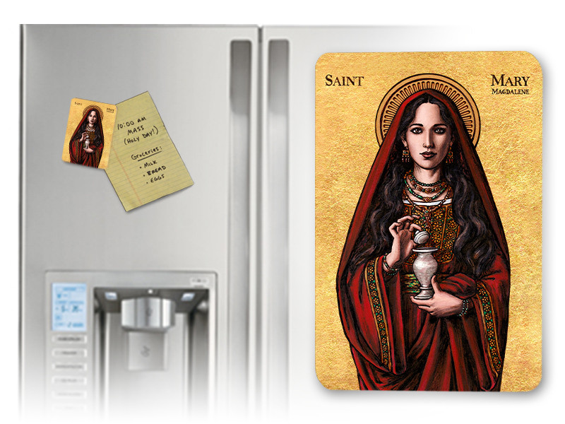 Theophilia St. Mary Magdalene Magnet - Catholic to the Max