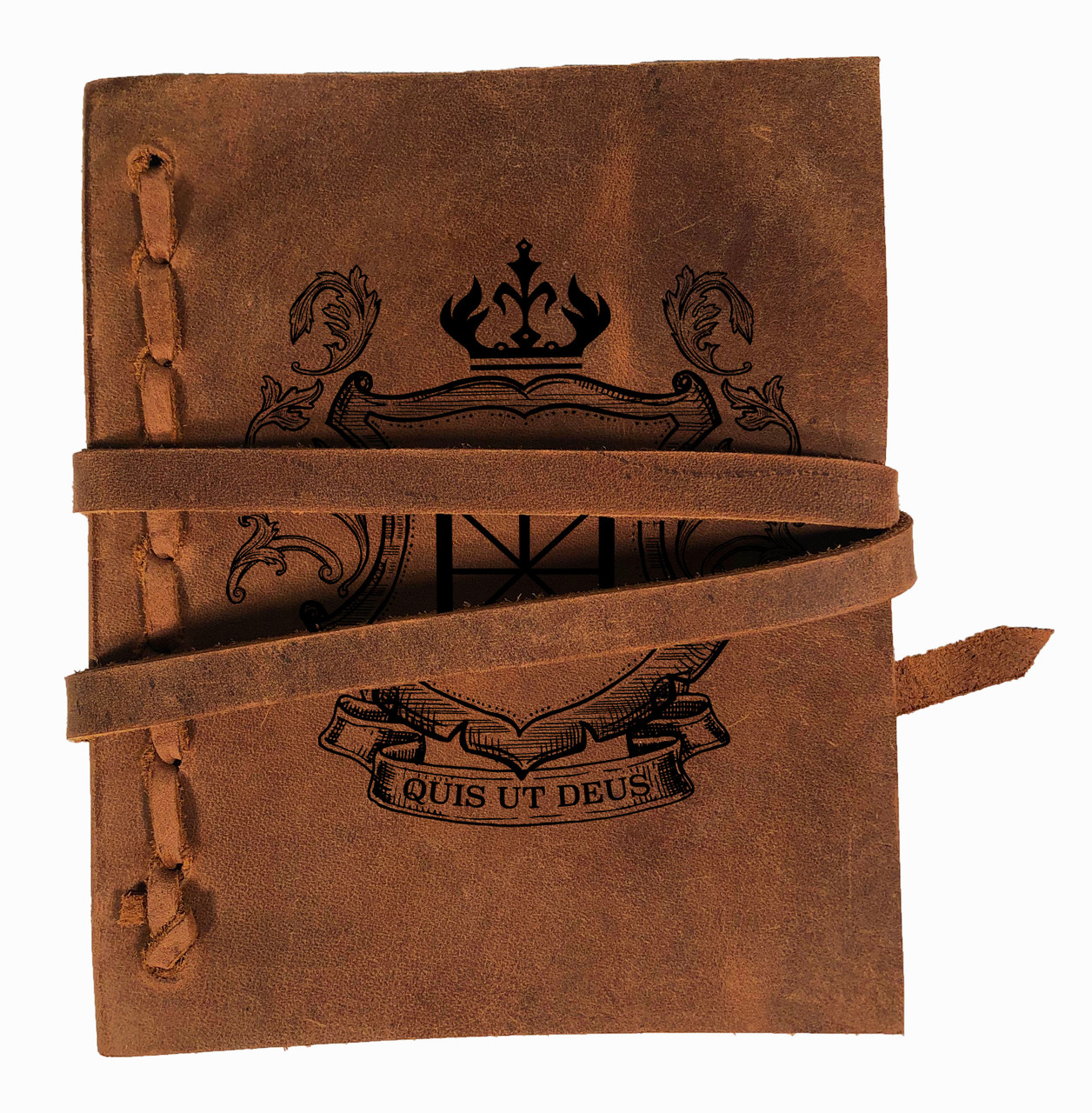 CORAGGIO St. Michael the Archangel Rustic Leather Journal