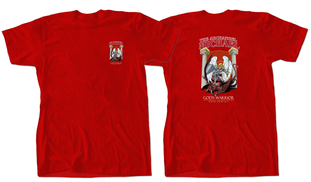 Defenders of Truth - St. Michael the Archangel T-Shirt 2 - Catholic to the  Max - Online Catholic Store