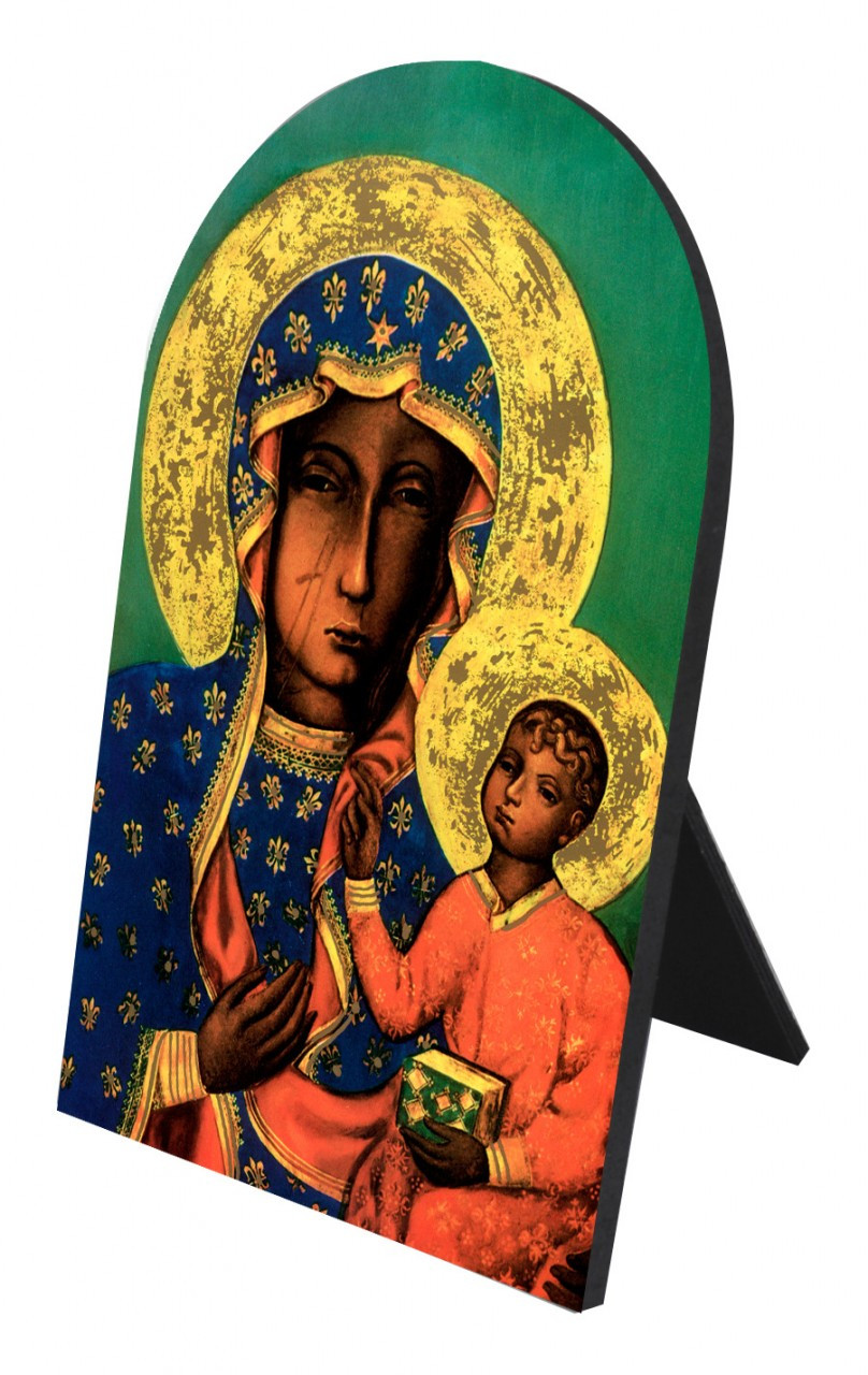 Our Lady of Czestachowa Arched Desk Plaque - Catholic to the Max ...