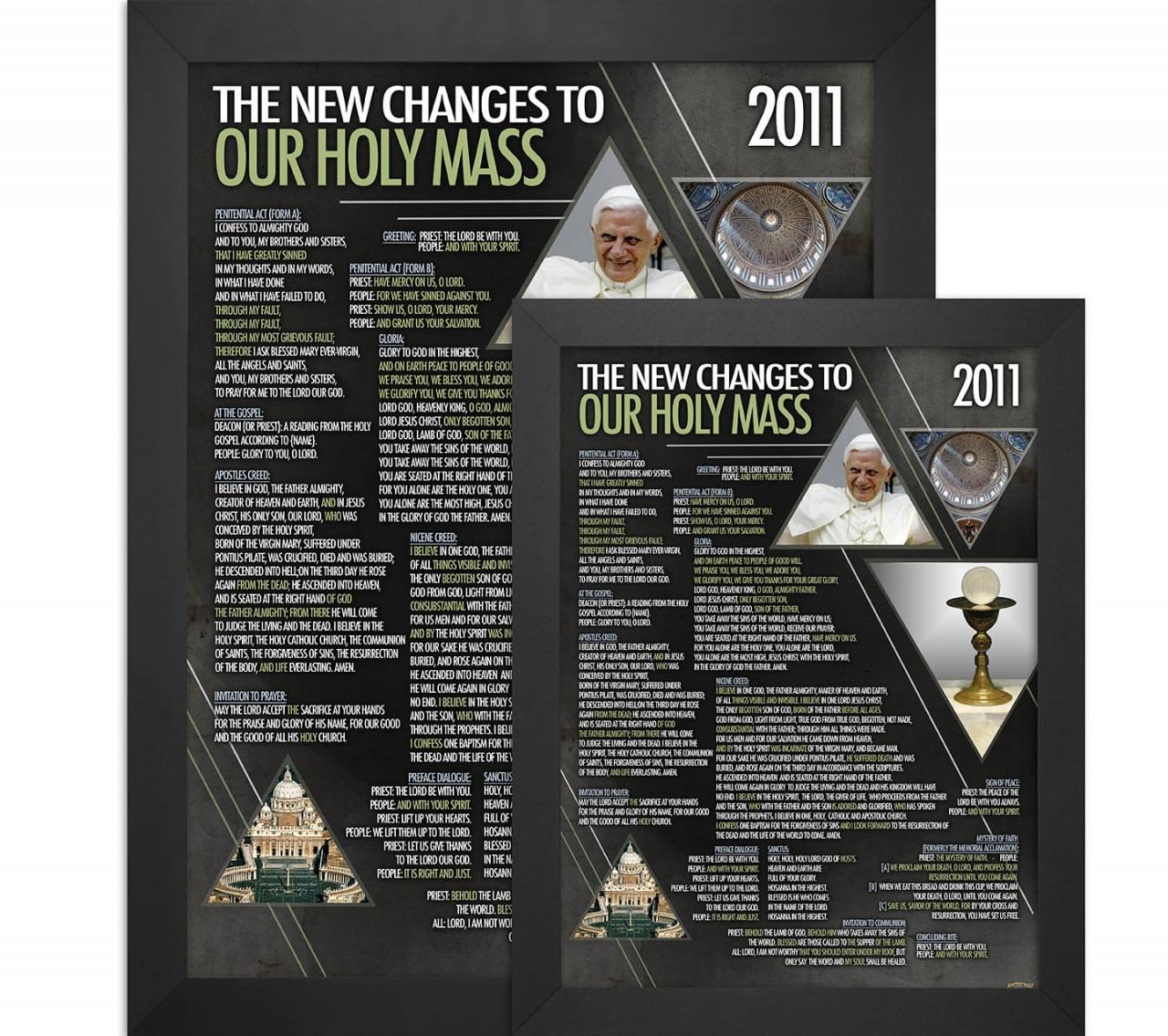 New Mass Changes Poster Catholic to the Max Online Catholic Store