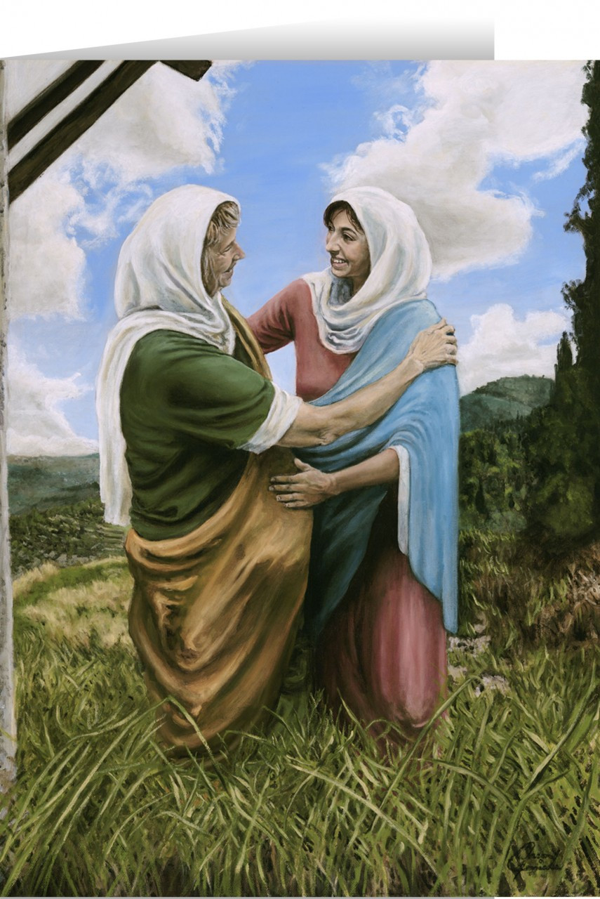 The Visitation Greeting Card Catholic to the Max Online Catholic Store The Visitation Greeting Card Catholic to the Max Online Catholic Store