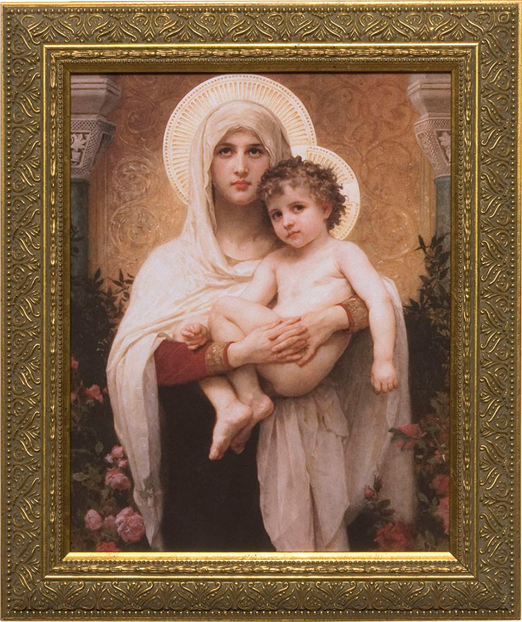 0708G MADONNA PELLE ROSE 置物 サインあり 高さ39CM 【公式通販】
