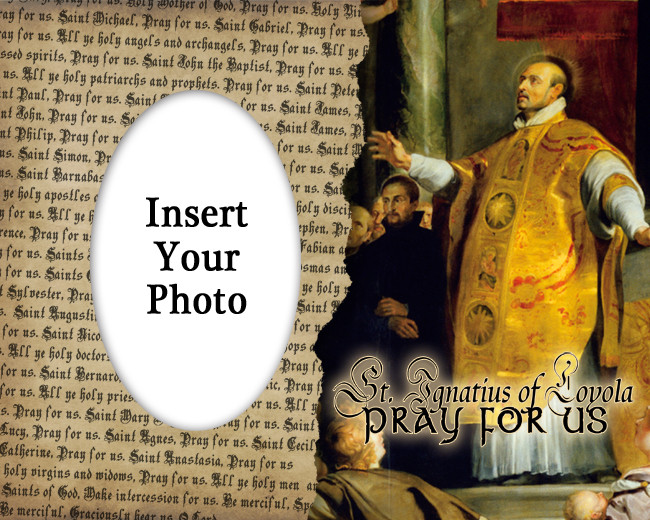 St. Ignatius of Loyola Photo Frame - Catholic to the Max - Online ...
