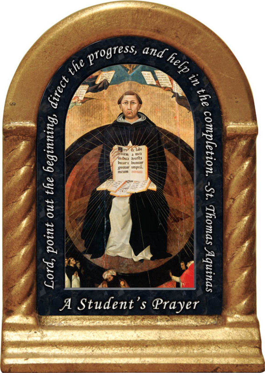 St Thomas Aquinas Prayer Desk Shrine Catholic To The Max