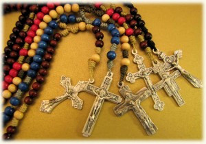 5MM Handmade Wood Cord Rosaries Catholic to the Max Online Catholic