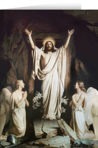 The Resurrection by Bloch Easter Season Greeting Card The Resurrection by Bloch Easter Season Greeting Card