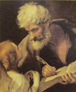 St. Matthew and Angel Poster