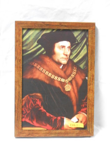 St. Thomas More 8x12 Wooden Framed Print