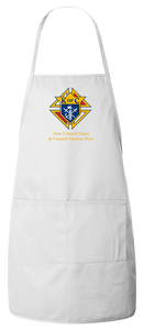Knights of Columbus Apron (White) Knights of Columbus Apron (White)