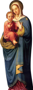 Our Lady With Child Jesus Lifesize Standee