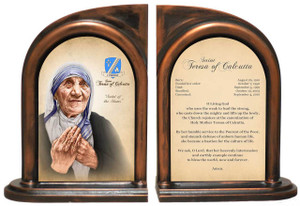 St. Teresa of Calcutta Prayer Commemorative Bookend St. Teresa of Calcutta Prayer Commemorative Bookend
