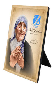 Commemorative St. Teresa of Calcutta Desk Plaque Commemorative St. Teresa of Calcutta Desk Plaque