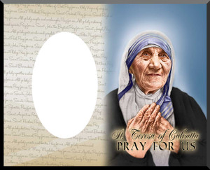 St. Teresa of Calcutta Canonization Photo Frame St. Teresa of Calcutta Canonization Photo Frame